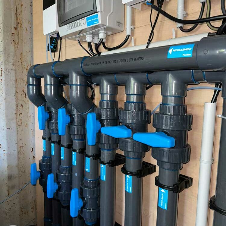 N’GUYEN Jérémy – filtration local technique de piscine en Provence - filtration Pool in Provence