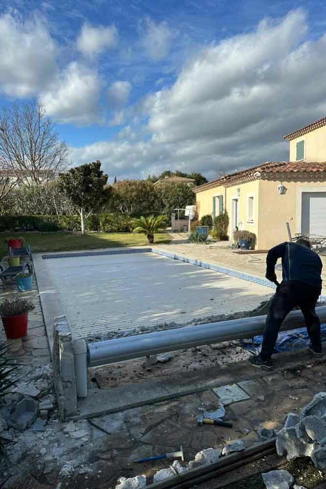 N’GUYEN Jérémy – rénovation de piscine en Provence - Pool renovation in Provence
