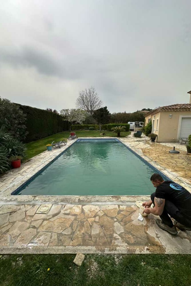 N’GUYEN Jérémy – rénovation de piscine en Provence - Pool renovation in Provence